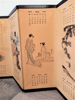 Japanse Kalender 1914 zeldzaam - 4