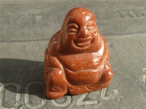 Buddha goudsteen - 4