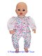 Baby Annabell 43 cm Jumpsuit roze/blauwe bloemetjes - 0 - Thumbnail