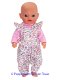 Baby Born Soft 36 cm Salopette setje roze/roosjes - 0 - Thumbnail