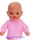 Baby Born Soft 36 cm Salopette setje roze/roosjes - 2 - Thumbnail