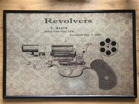 revolver , schilderij - 5