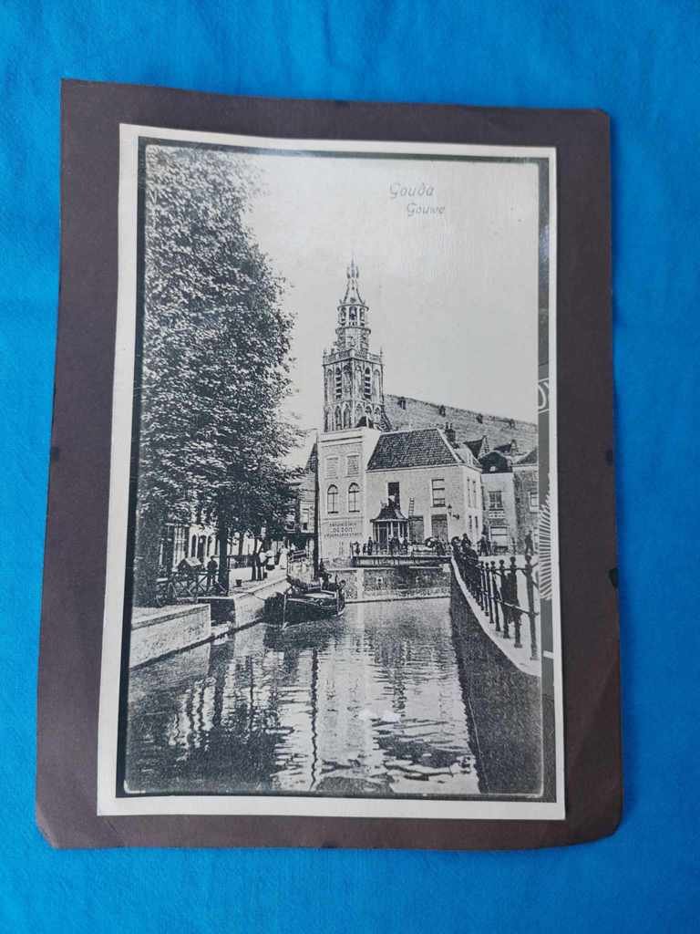 Oude foto kerk van Gouda.