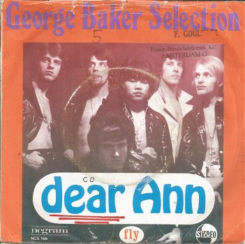 George Baker Selection ‎– Dear Ann (1970) - 0