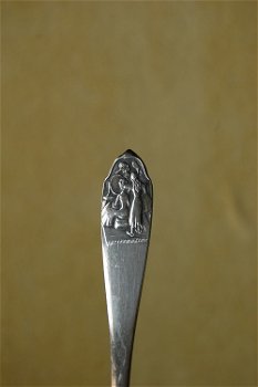 Kinderbestek vork, afbeelding Assepoester - 1