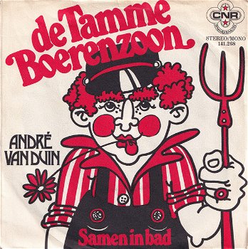 André van Duin – De Tamme Boerenzoon (Vinyl/Single 7 Inch) - 0