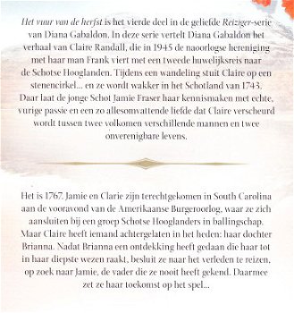 HET VUUR VAN DE HERFST, DE REIZIGER-SERIE deel 4 - Diana Gabaldon - 1