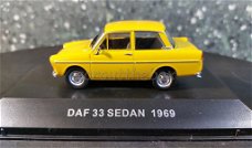 Daf 33 sedan 1969 geel 1/43 Lagamo