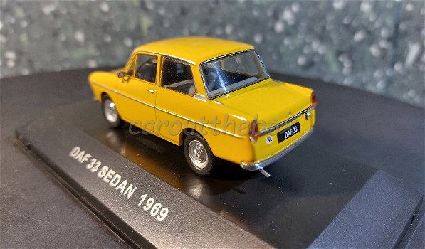 Daf 33 sedan 1969 geel 1/43 Lagamo - 2