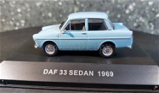 Daf 33 sedan 1969 blauw 1/43 Lagamo