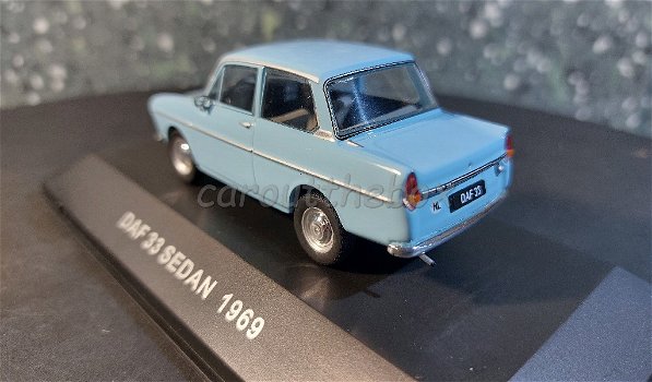 Daf 33 sedan 1969 blauw 1/43 Lagamo - 2