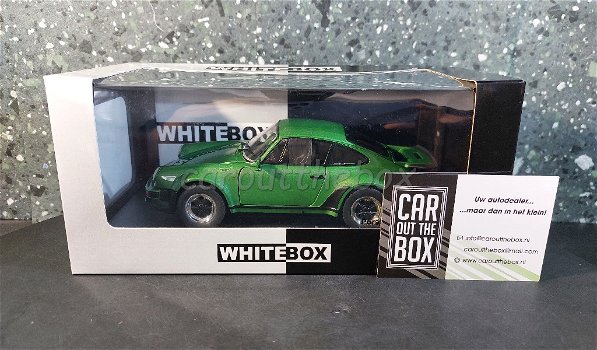 Porsche 911 Turbo groen 1/24 Whitebox - 5