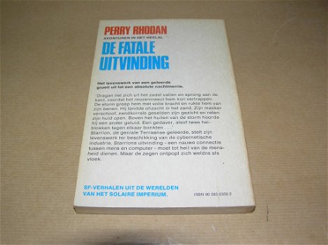 DE FATALE UITVINDING -Perry Rhodan - 1