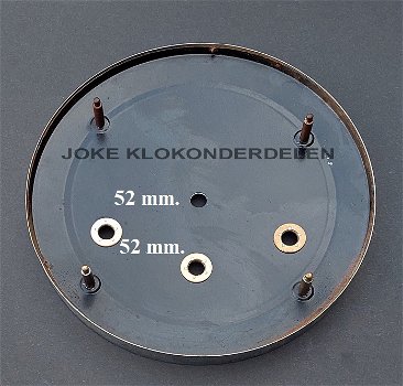 = Wijzerplaat + Slinger = Junghans =49480 - 1