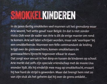 SMOKKELKINDEREN - Jacques Vriens - 1