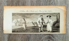 A Kalmuc Man and Woman and a Priest of that Nation 1810