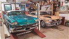 Cadillac Coupe de Ville 1958 V8 auto Full 0pties 2 doors Hartop Groen wit dak - 6 - Thumbnail