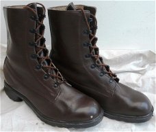 Schoenen, Laarzen, Gevechts, M66, Koninklijke Landmacht, maat: 42M, jaren'70.(Nr.1)