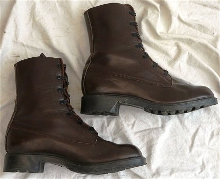 Schoenen, Laarzen, Gevechts, M66, Koninklijke Landmacht, maat: 42M, jaren'70.(Nr.1) - 5