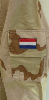 Jas, Gevechts, Uniform, M93, Desert Camouflage, KL, maat: 6080/9095, 1997.(Nr.1) - 4