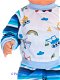 Mon Bébé 40 cm Jongens pyjama blauw/streep - 1 - Thumbnail
