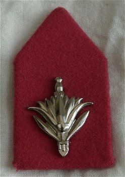 Kraagspiegel / Embleem, DT63, Korps Militaire Administratie, Koninklijke Landmacht.(Nr.2) - 1