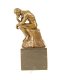 Een bronzen beeld , de denker , beeld , brons - 2 - Thumbnail