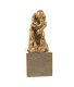 Een bronzen beeld , de denker , beeld , brons - 7 - Thumbnail