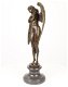 brons beeld vrouw met vrleugels - 2 - Thumbnail