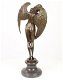 brons beeld vrouw met vrleugels - 5 - Thumbnail