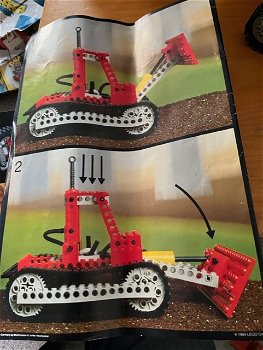 technisch Lego graafmachine set 8851 met doos en handleiding - 2