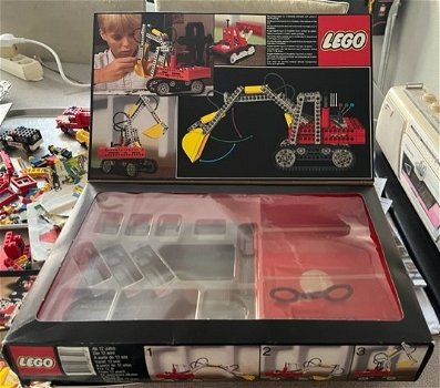 technisch Lego graafmachine set 8851 met doos en handleiding - 4