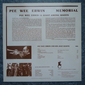 Te koop het album Memorial van Pee Wee Erwin. - 4