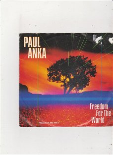 Single Paul Anka - Freedom for the world