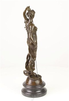 bronzen beeld Vrouwe Justitia , brons , beeld - 6