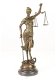 beeld , Vrouwe Justitia , brons beeld - 7 - Thumbnail