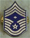 Collar Rank Insignia / Kraag Rang Embleem, First Sergeant, US Air Force, jaren'80.(Nr.1) - 0 - Thumbnail