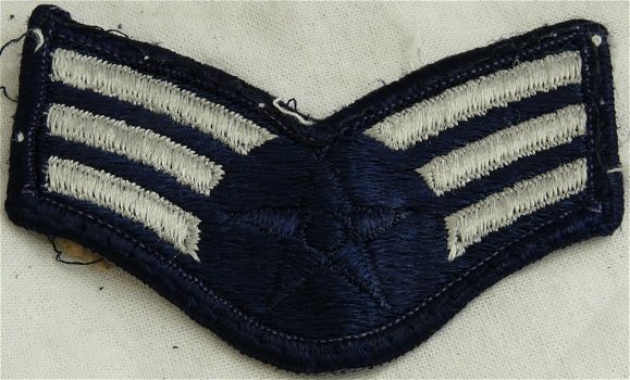 Rang Onderscheiding / Rank Insignia / Chevron, Senior Airman (SrA), USAF, 1975-1991.(Nr.1) - 0