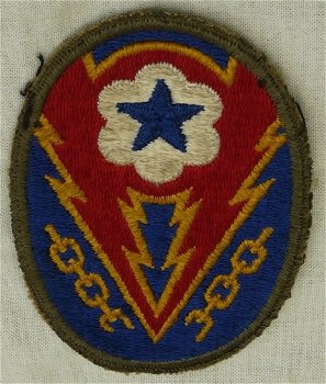 Embleem / Patch, European Theater of Operations, Advanced Base, US Army, jaren'40.(Nr.1) - 0