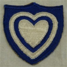 Embleem / Patch, 24th / XXIV Army Corps, US Army, jaren'40.(Nr.1)