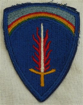 Embleem / Patch, United States Army Europe Command Headquarters, US Army, jaren'40/'50.(Nr.1) - 1
