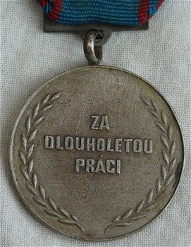 Medaille, Socialistische Republiek Tsjechië, Staats Politie, jaren'70-'80.(Nr.1) - 4