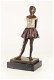Een bronzen sculptuur van een danseresje , danseres - 2 - Thumbnail