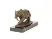 brons beeld van een grizzly beer ,brons , beeld - 2 - Thumbnail