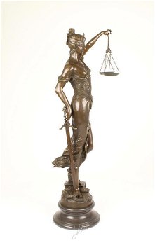 Vrouwe Justitia , brons - 6