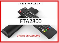 Vervangende afstandsbediening voor de FTA2800 van ASTRASAT.
