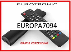 Vervangende afstandsbediening voor de EUROPA7094 van EUROTRONIC.