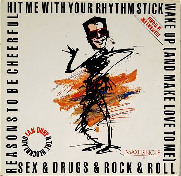 Ian Dury And The Blockheads – Hit Me With Your Rhythm Stick Remixed By Paul Hardcastle (Vinyl - 0