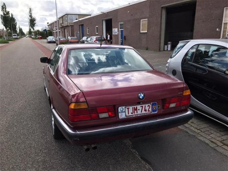 bmw 730i autom bj1991 rijd goed leuke auto opknapper belgisch zo mee nemen - 1