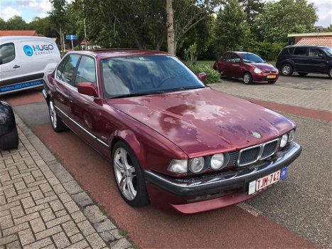 bmw 730i autom bj1991 rijd goed leuke auto opknapper belgisch zo mee nemen - 3